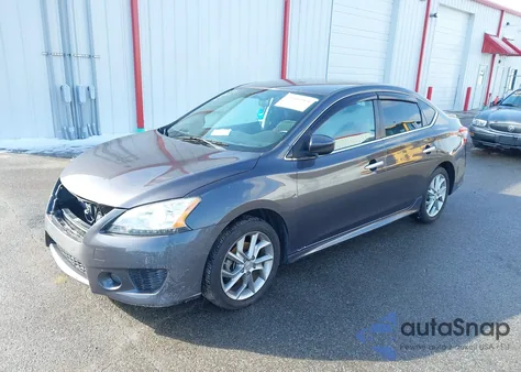 2014 Nissan Sentra Sr z USA, uszkodzony, nr VIN 3N1AB7AP6EL615796